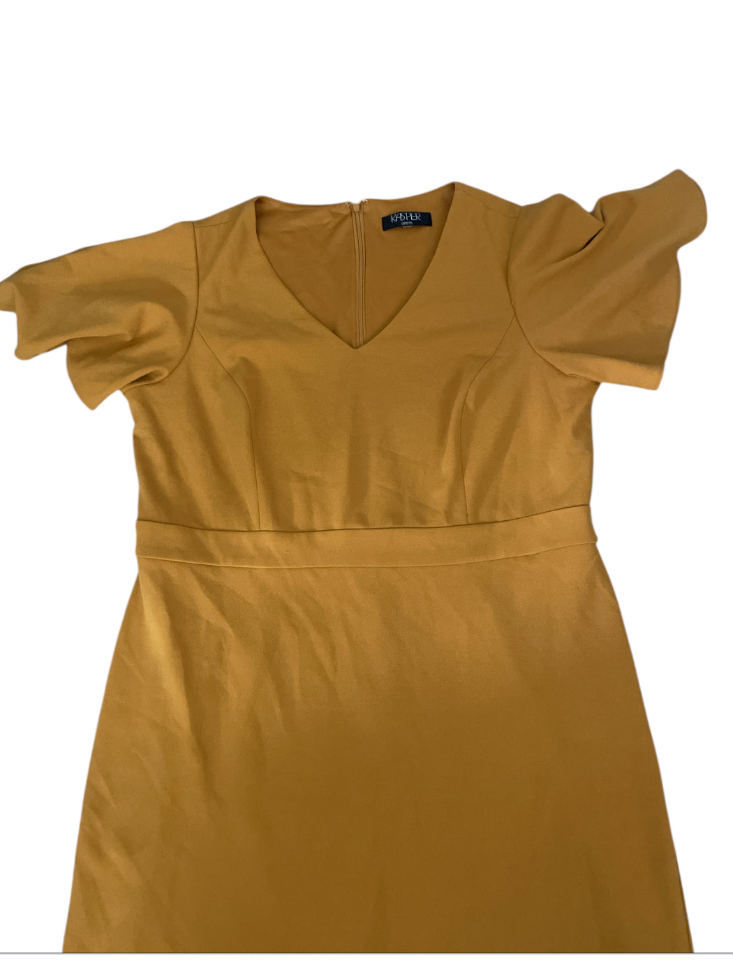 Kasper Sheath Flutter Sleeve Dress (14)