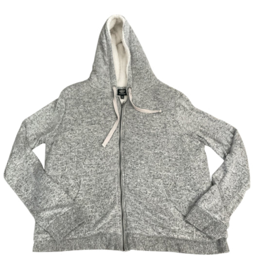 Bobeau Everyday Luxe zip-up hoodie (X-Large)