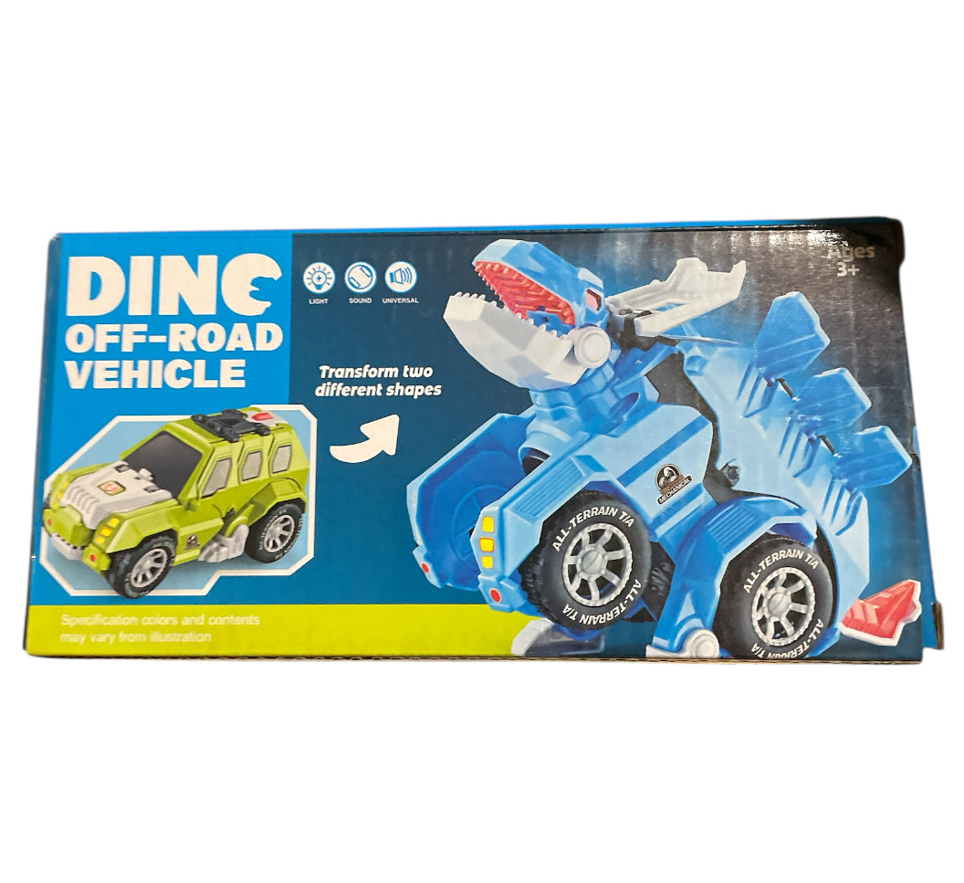 DINC OFF-ROAD VEHICLE" Transforming Dinosaur Robot Toy