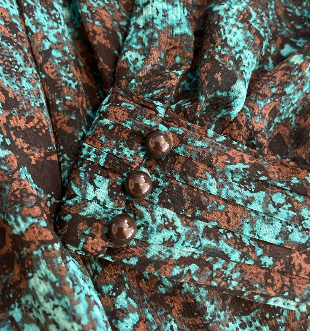 Tahari Arthur S. Levine Multi Colored Dress