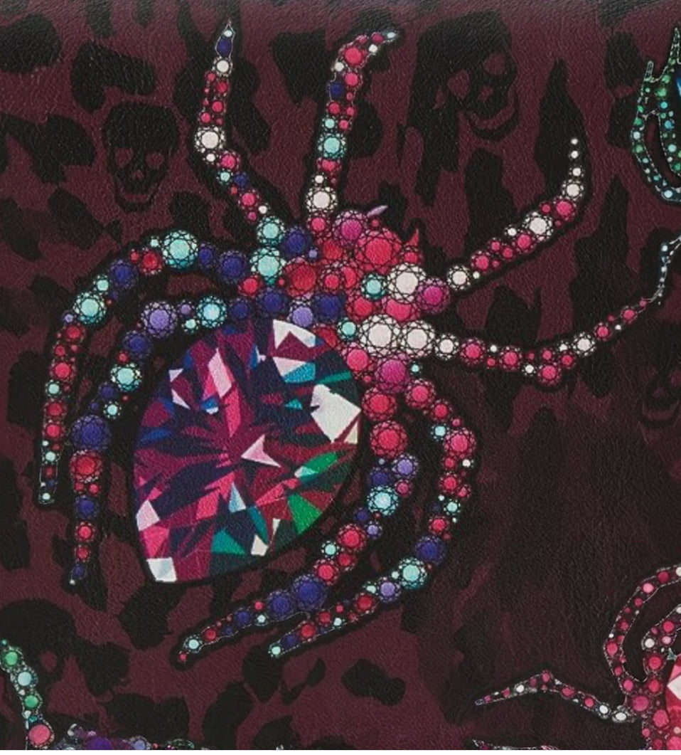 Betsey Johnson Spider Wallet Crossbody