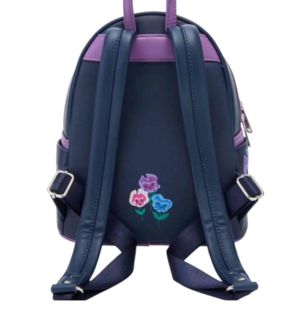 Loungefly Disney Alice in Wonderland Alice &amp; Flowers Mini Backpack.