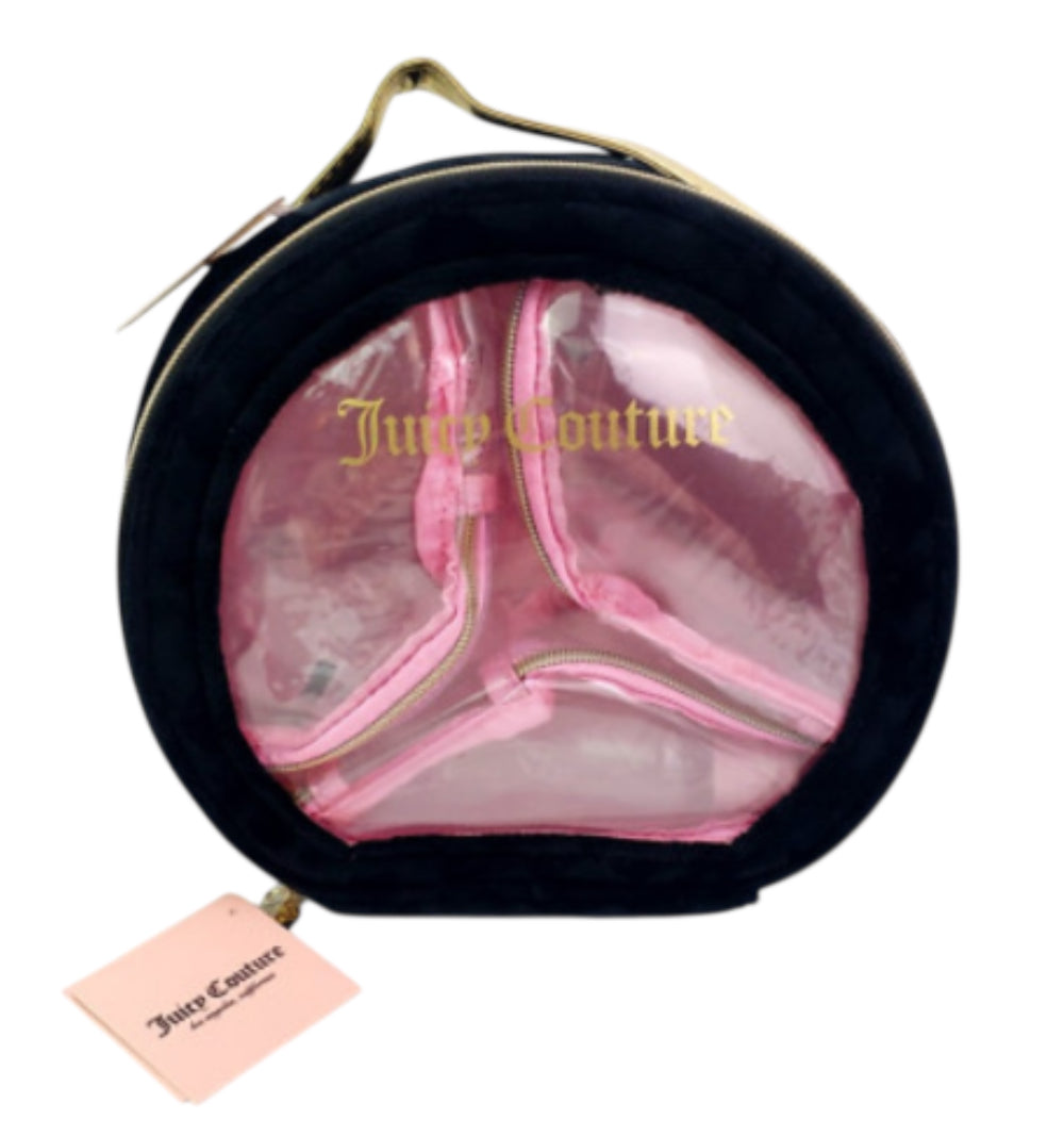 Juicy Couture Velvet Travel Cosmetic Bag