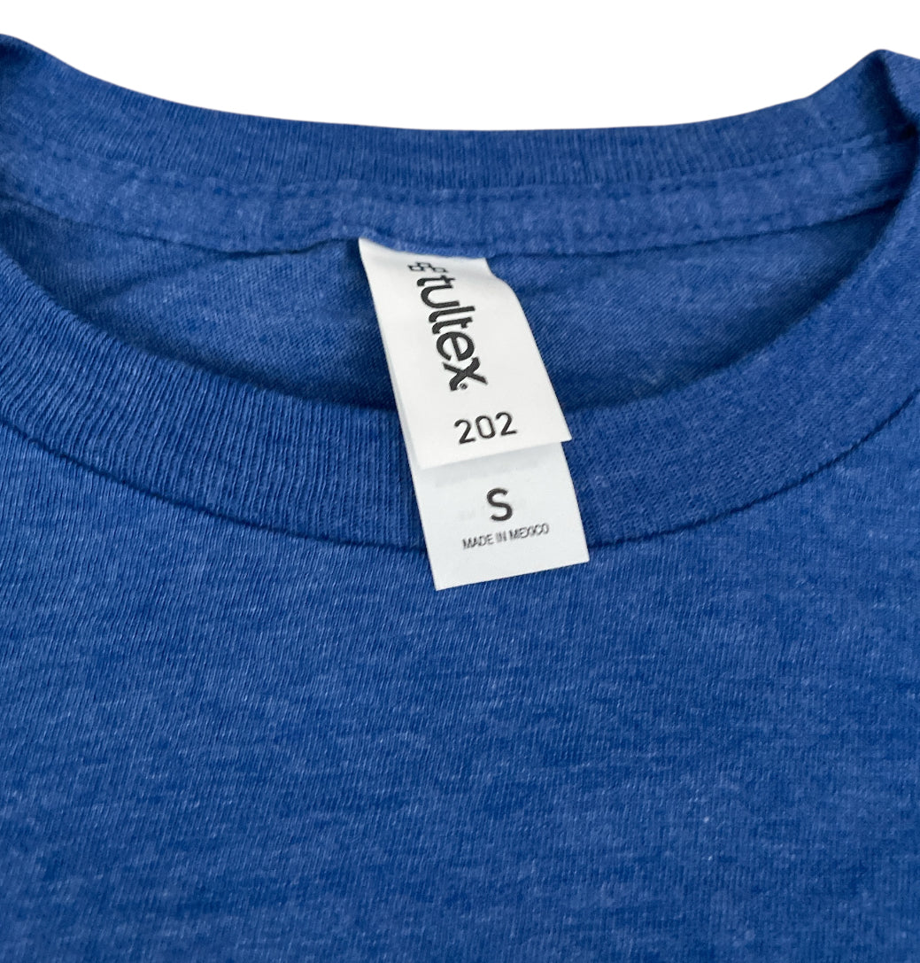 Ben Drankin' Blue Crew Neck T-shirt (Medium)