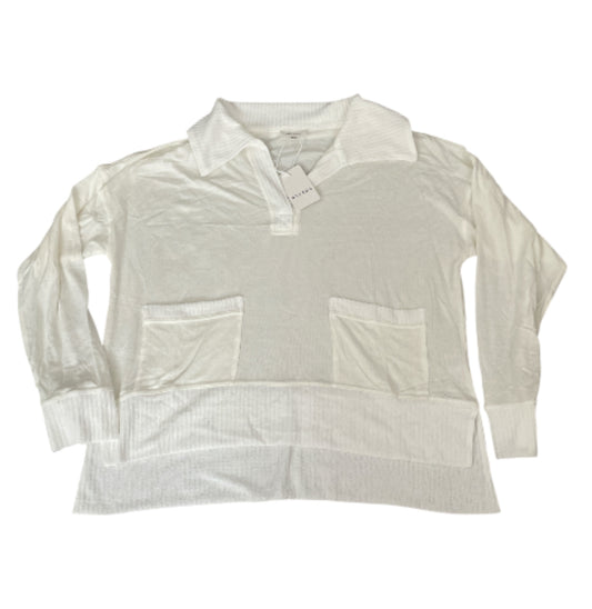 Heyson White Polo Blouse (1X)