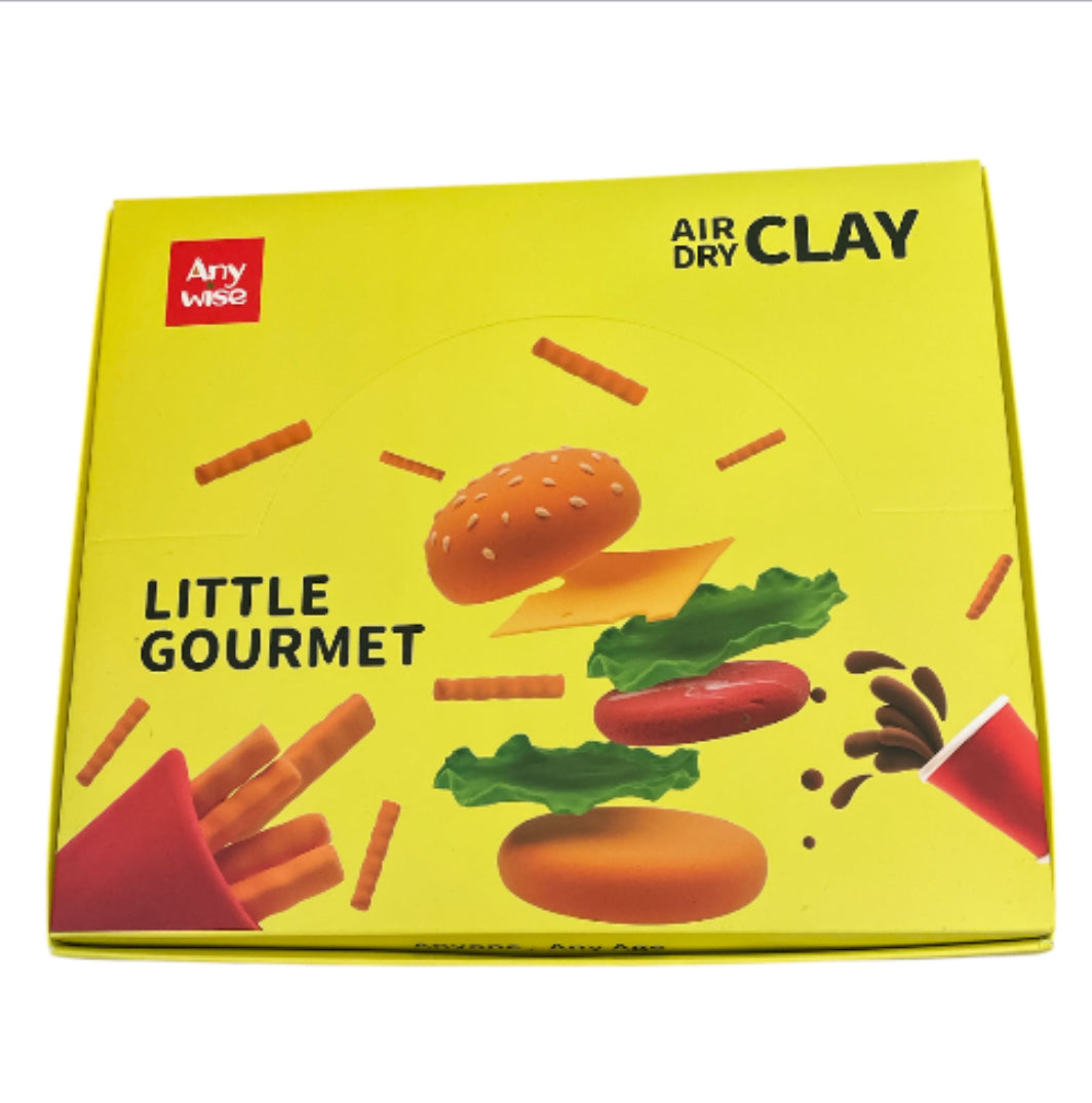Little Gourmet Air Dry Clay Theme Kit