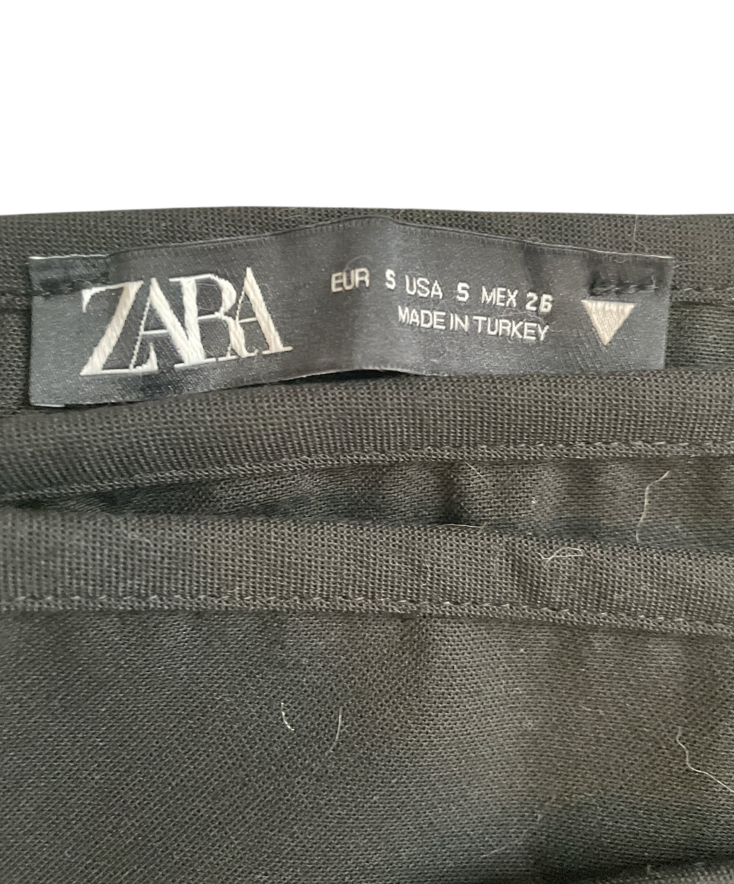 Zara Wrap Black Skirt
