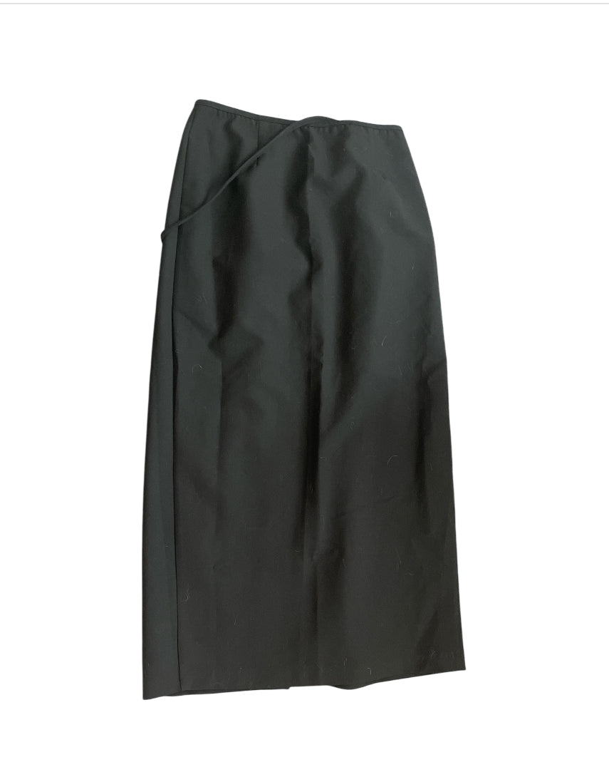 Zara Wrap Black Skirt