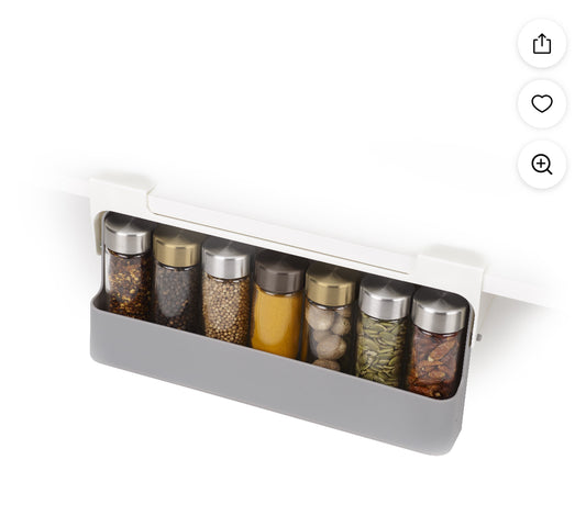 CupboardStore Under-shelf Spice Rack