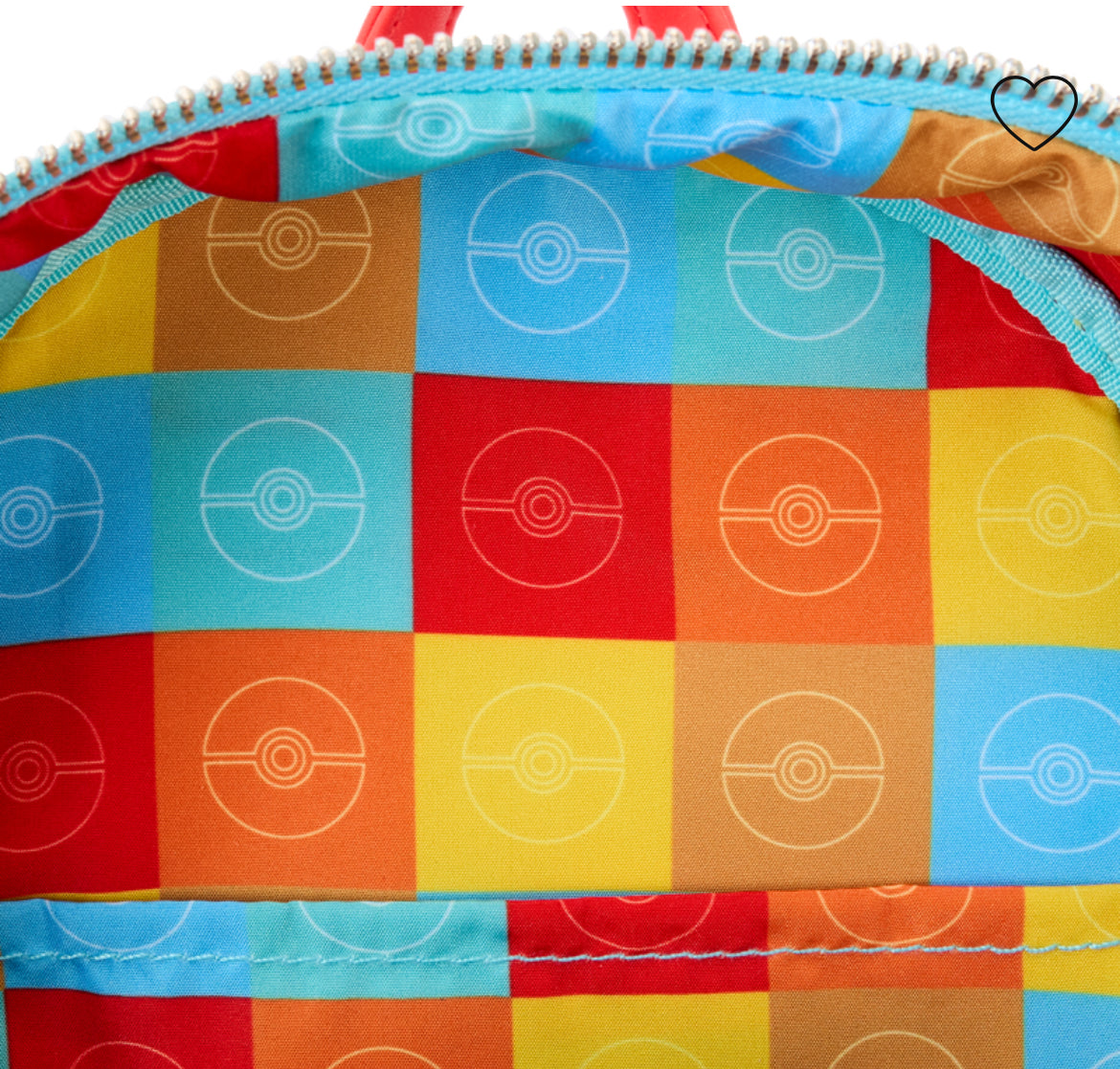 Loungefly Pokémon Color Block Starters Mini Backpack
