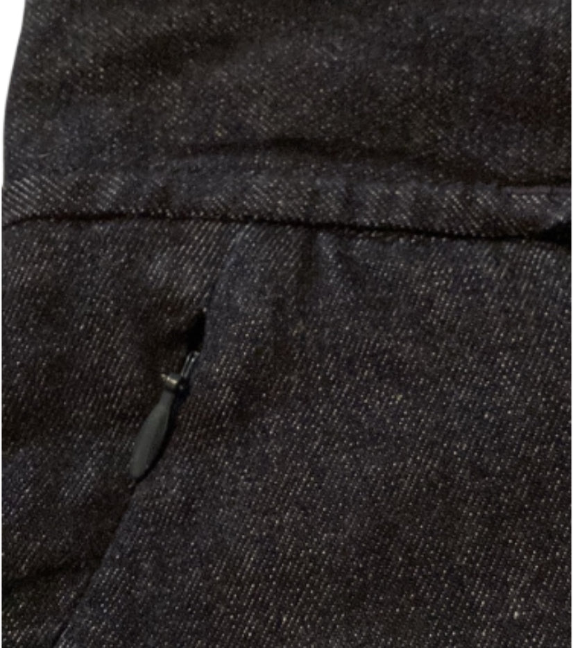 Anthropologie Crop Flare Jeans with Scarf Tie (Size 12)