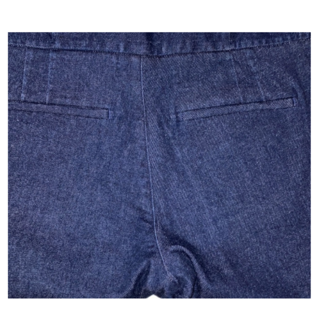 Anthropologie Crop Flare Jeans with Scarf Tie (Size 12)