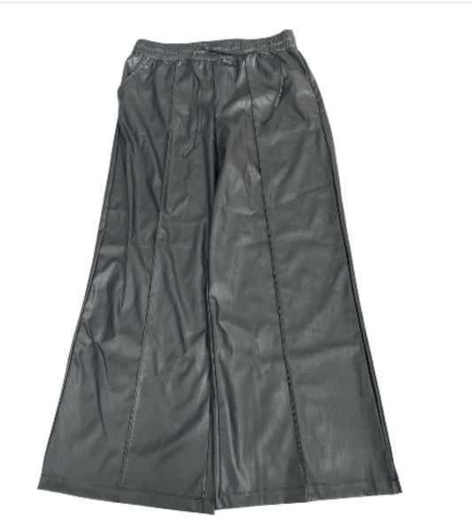 Who What Wear High Rise Faux Wide Leg Pants (Large)