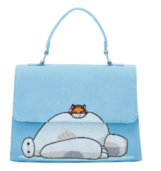 Loungefly Disney Big Hero 6 Baymax &amp; Mochi Crossbody Bag - BoxLunch Exclusive