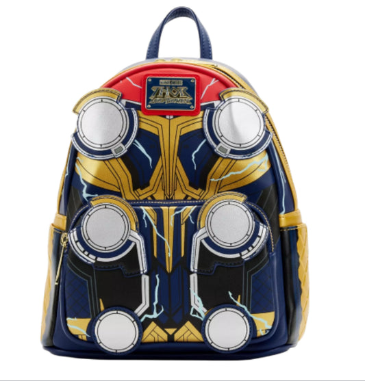 Loungefly Marvel Thor: Love and Thunder Glow-in-the-Dark Cosplay Mini Backpack