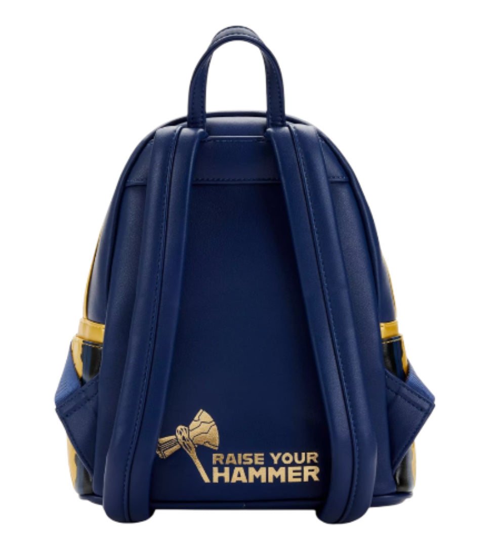 Loungefly Marvel The Infinity Saga Thanos Gauntlet Mini Backpack.