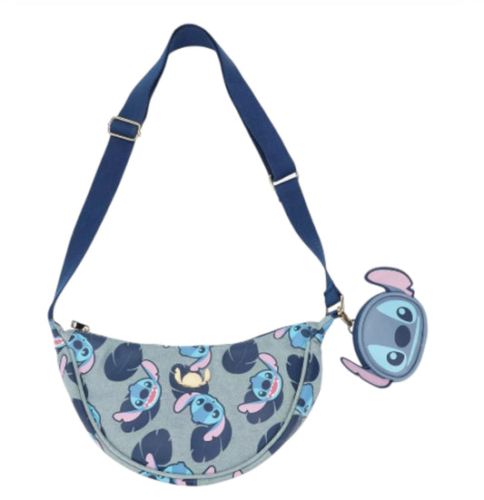 Disney Stitch Crescent-style Crossbody Bag