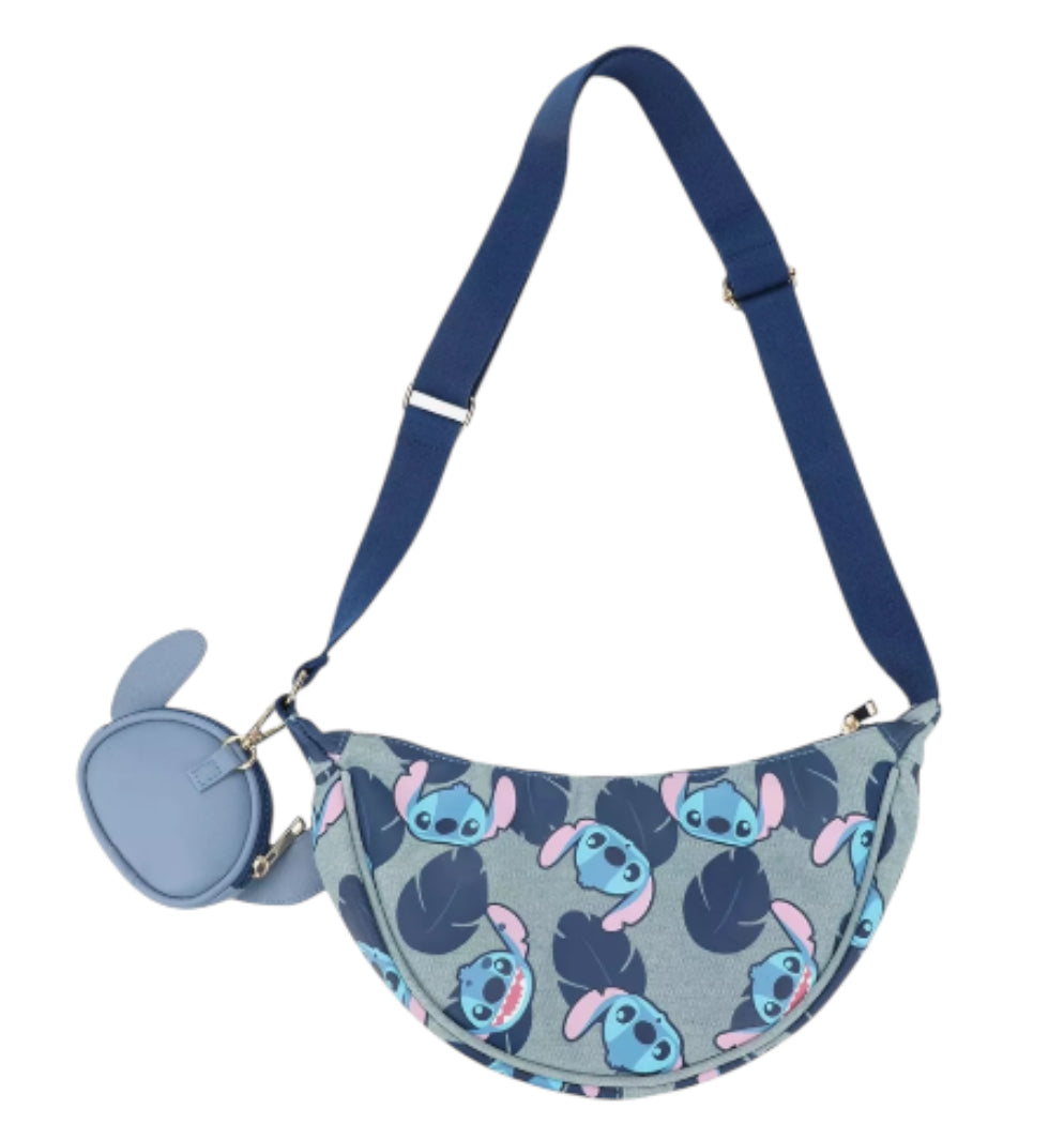 Disney Stitch Crescent-style Crossbody Bag