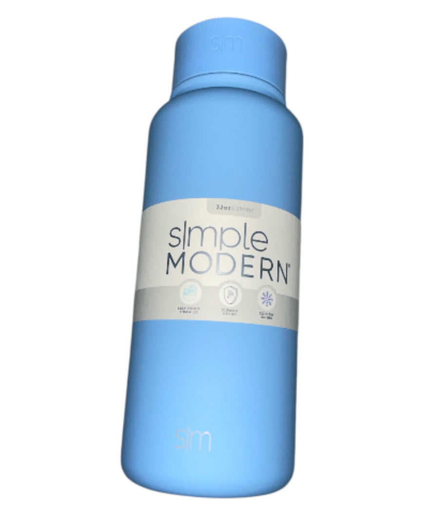 Simple Modern Water Bottle with Straw and Chug Lid