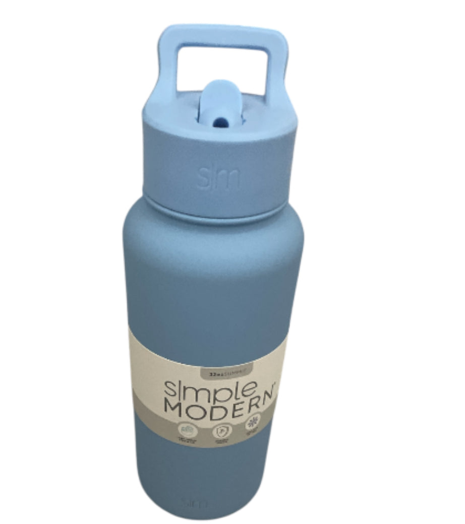 Simple Modern Water Bottle with Straw and Chug Lid