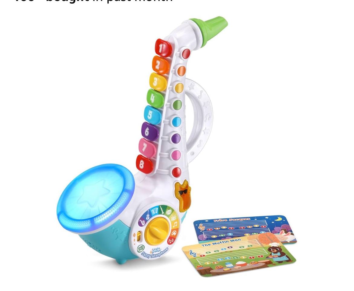 LeapFrog Learn & Groove Jazzy Saxophone.