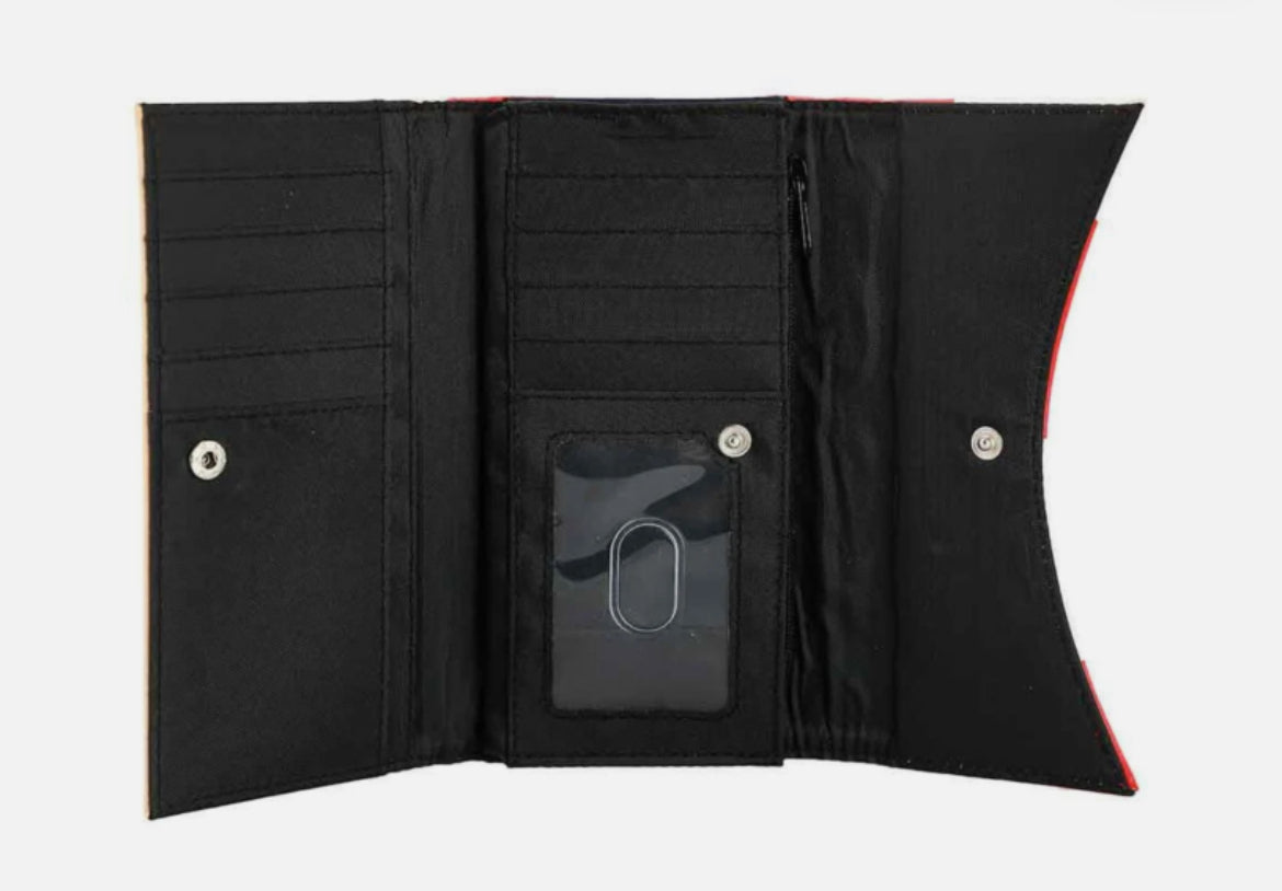 Super Mario - Super Mushroom Faux Leather Bi-Fold Wallet