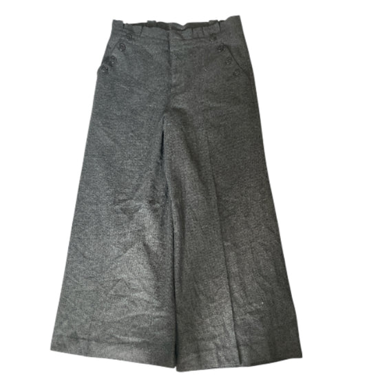 Anthropologie Daughters of the Liberation Gray Wool Sailor Pants (12)