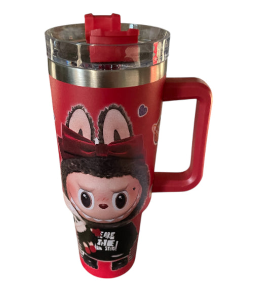 Labubu Limited-Edition Red Tumbler.
