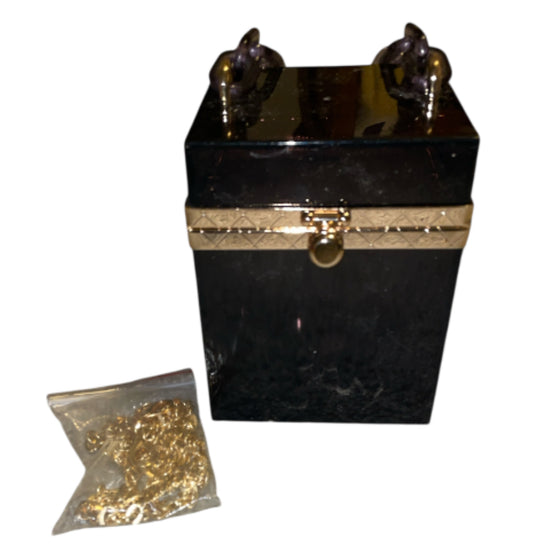 Vintage Inspired Ice Bucket Crossbody Purse