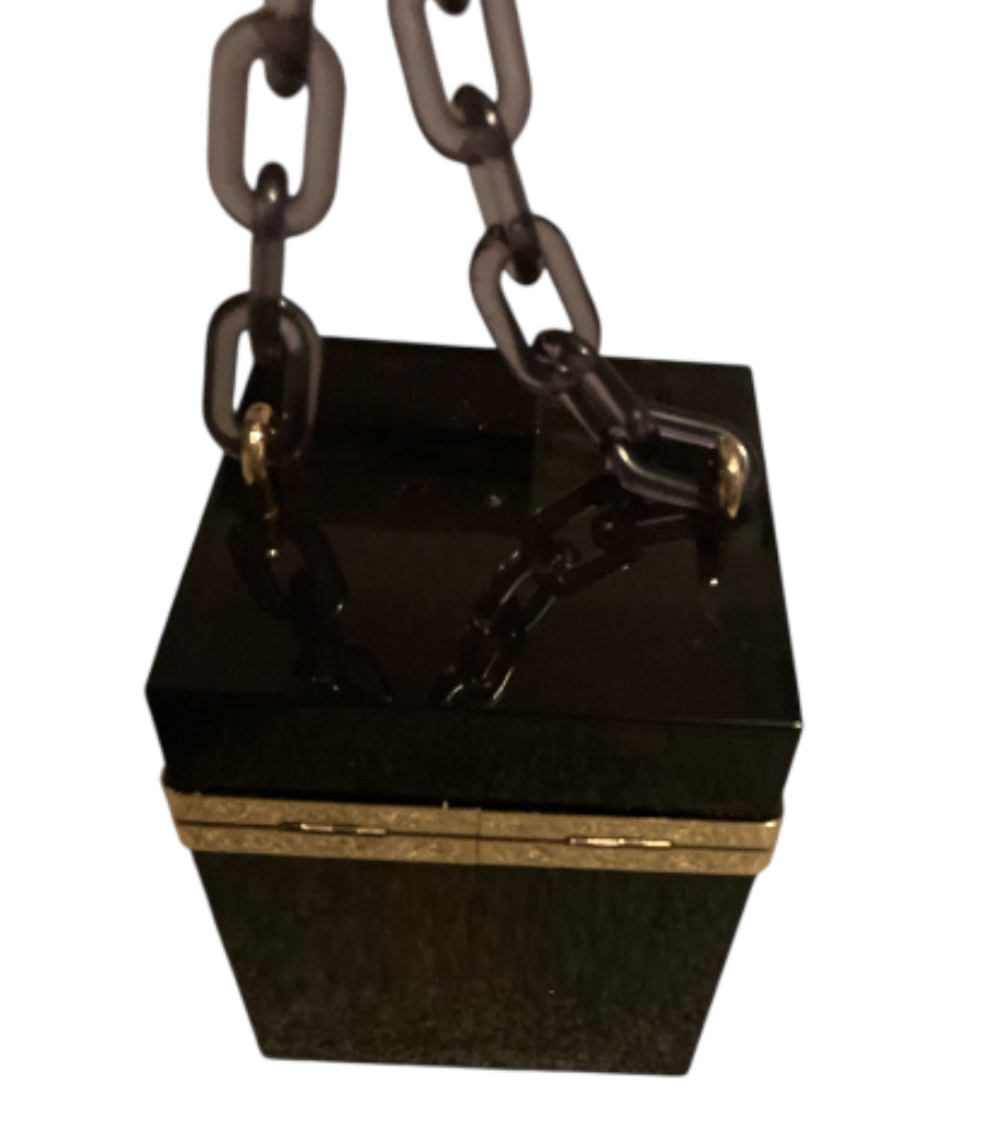 Vintage Inspired Ice Bucket Crossbody Purse