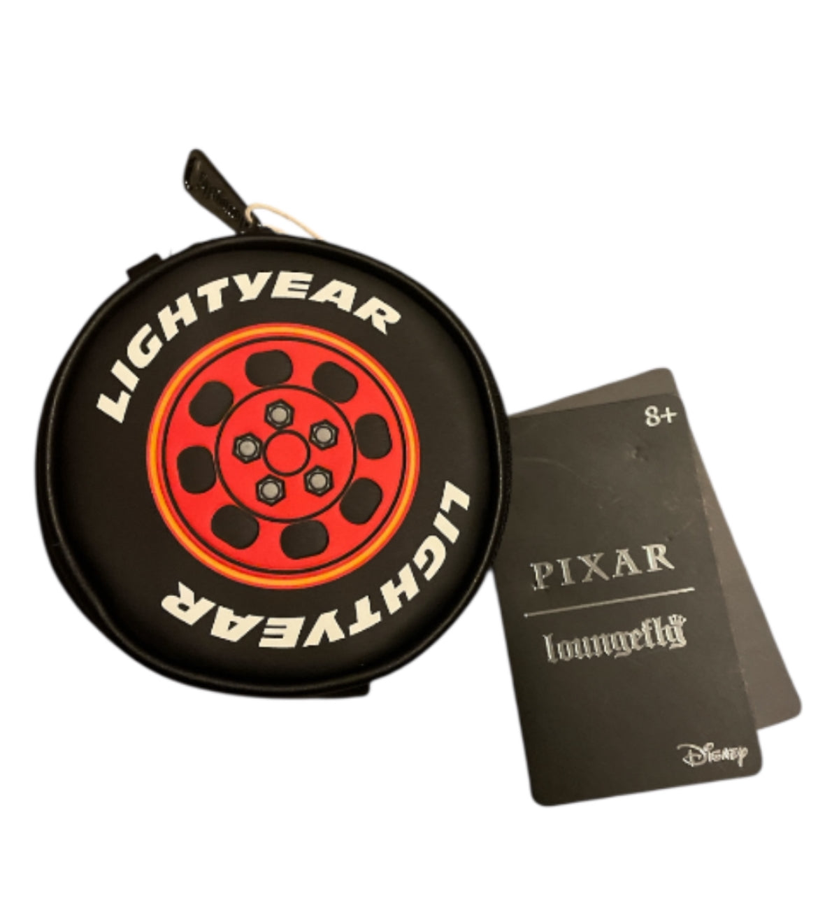 Loungefly Disney Pixar Cars Lightning McQueen Tire Coin Bag