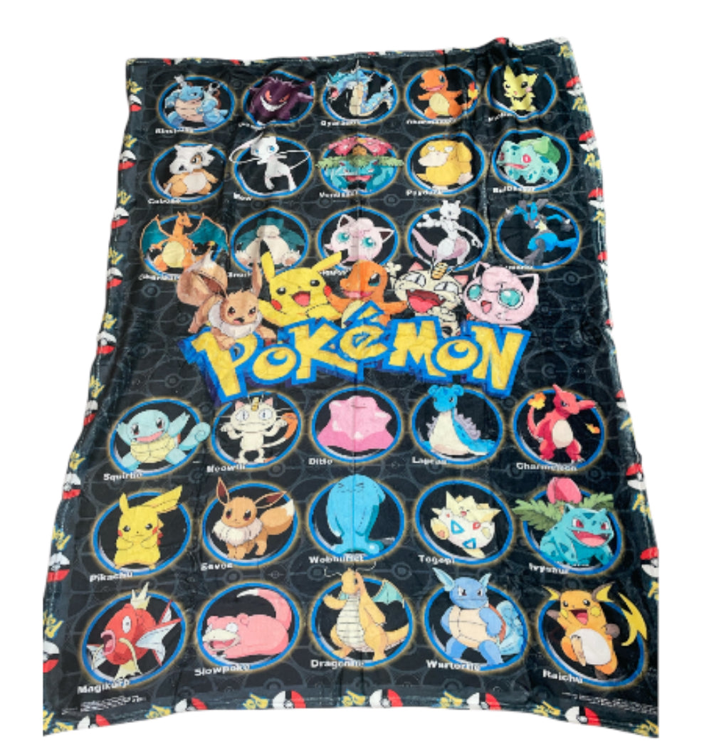 Pokémon Flannel Fleece Blanket
