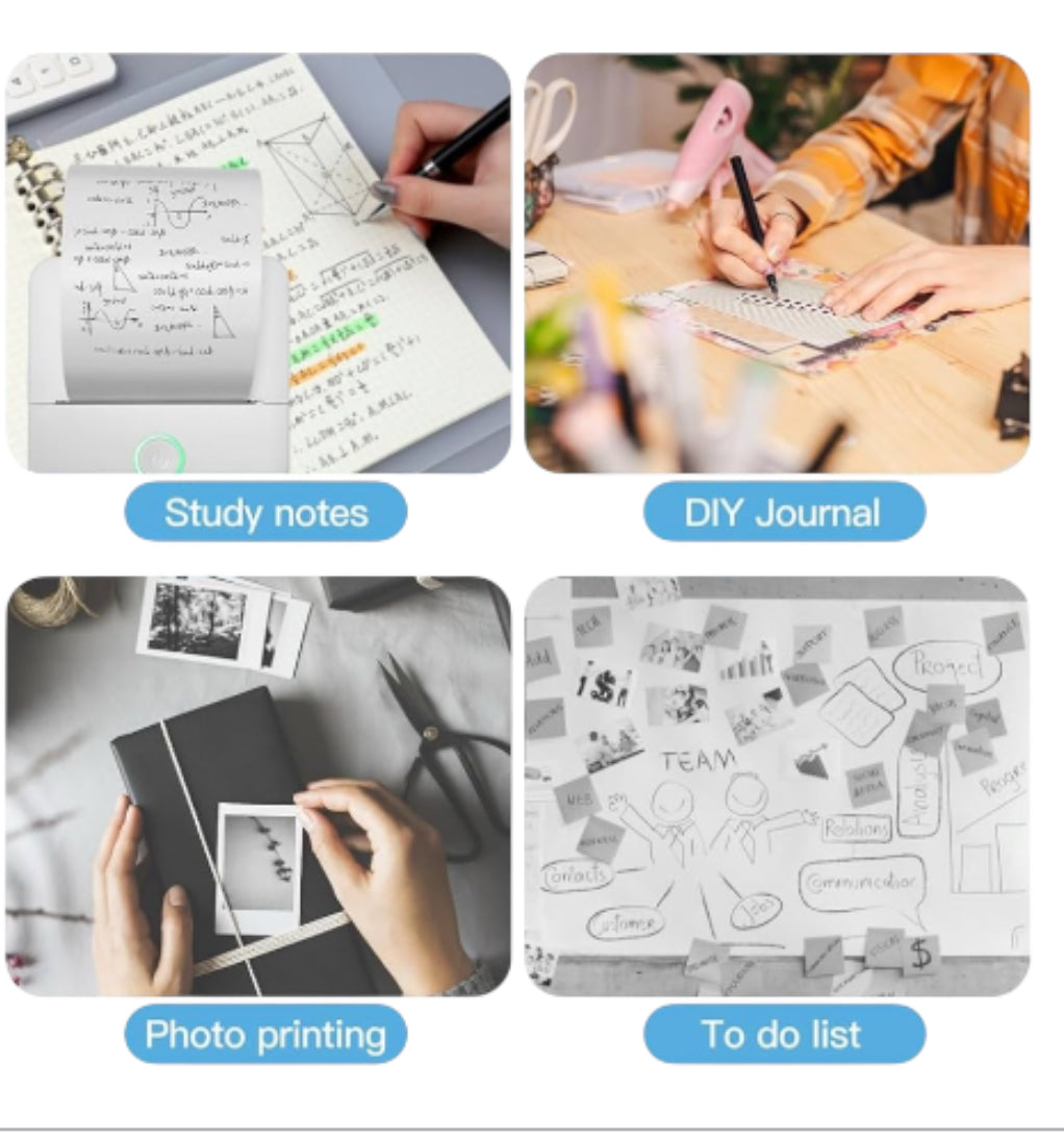 Pocket Printer Mini Photo Printer