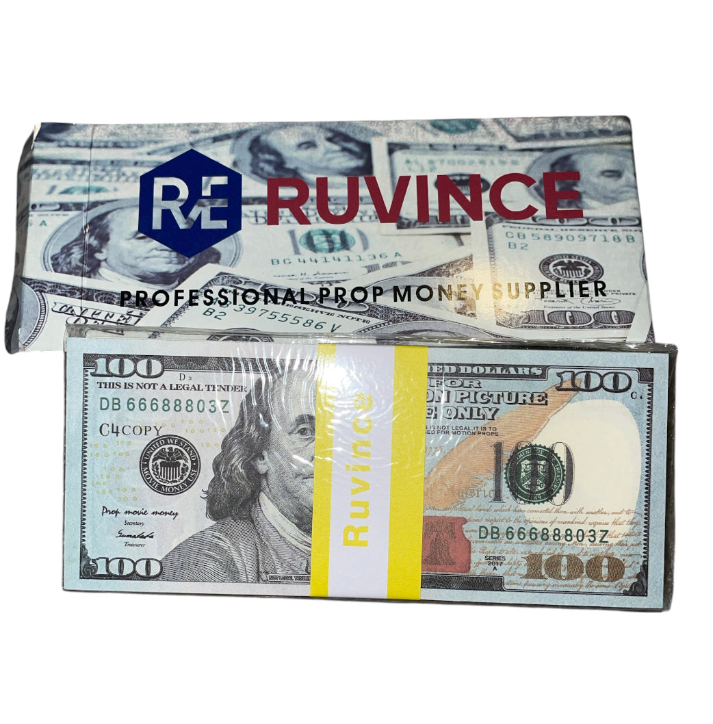 Ruvince all Denominations Prop Money