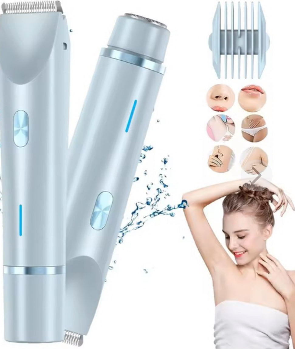 2 in 1 Dual Head Electric Shaver and Trimmer