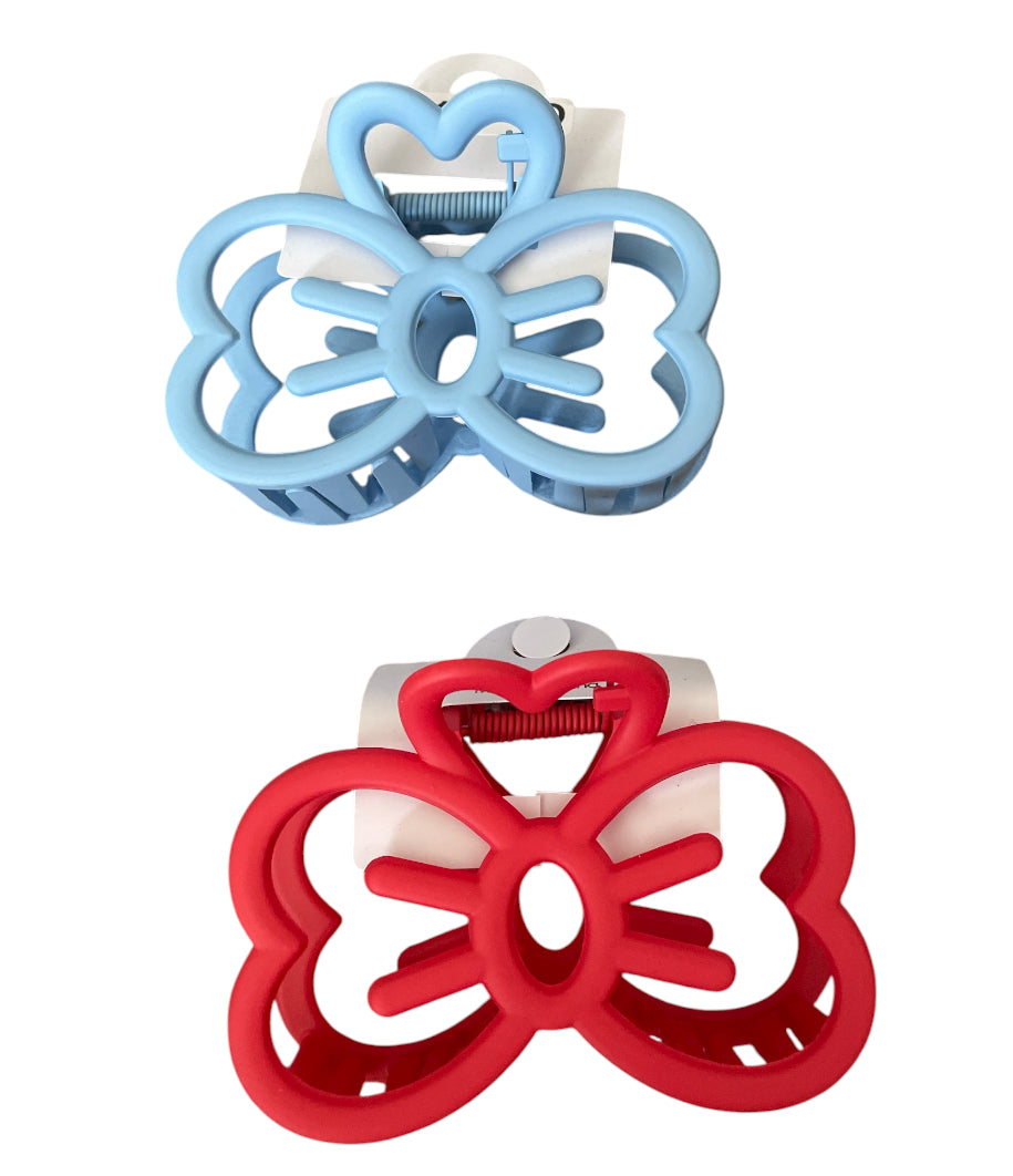 Hello Kitty Bow Claw Clips set of 5