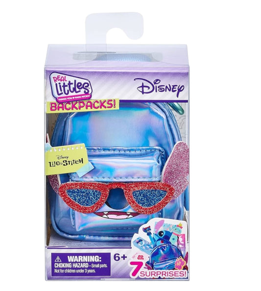 REAL LITTLES - Stitch Collectible Micro Disney Backpack with Surprises Inside!