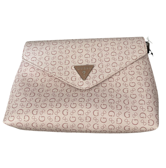 Guess Light Rose Junction Travel Makeup Bag