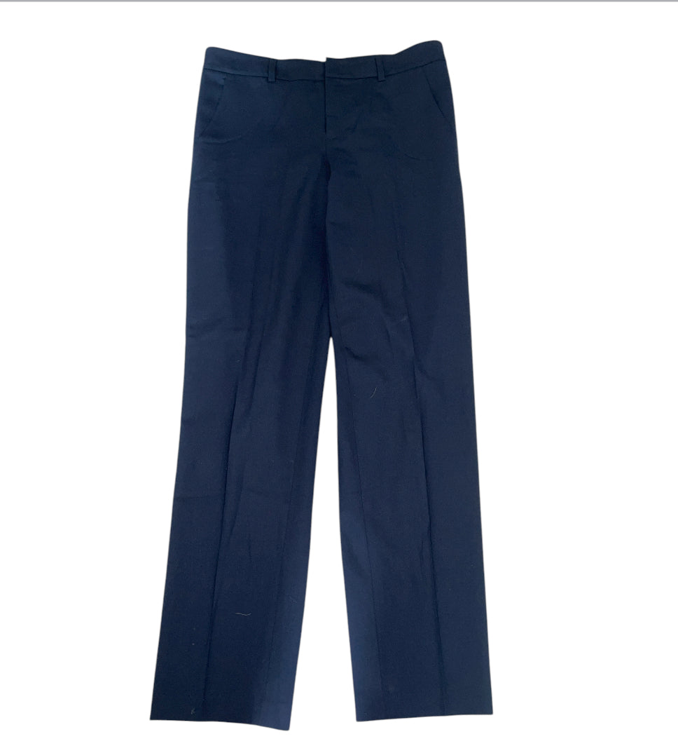 Vince Wool Navy Straight Leg Dress Pants (10)