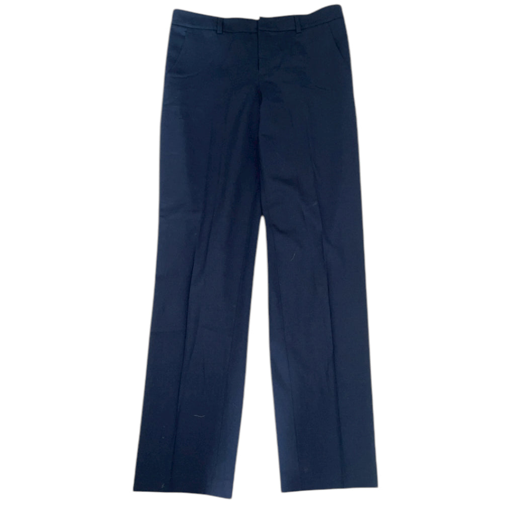 Vince Wool Navy Straight Leg Dress Pants (10)