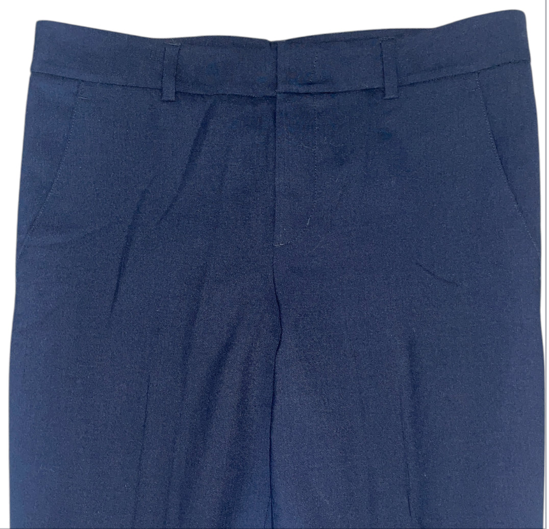 Vince Wool Navy Straight Leg Dress Pants (10)