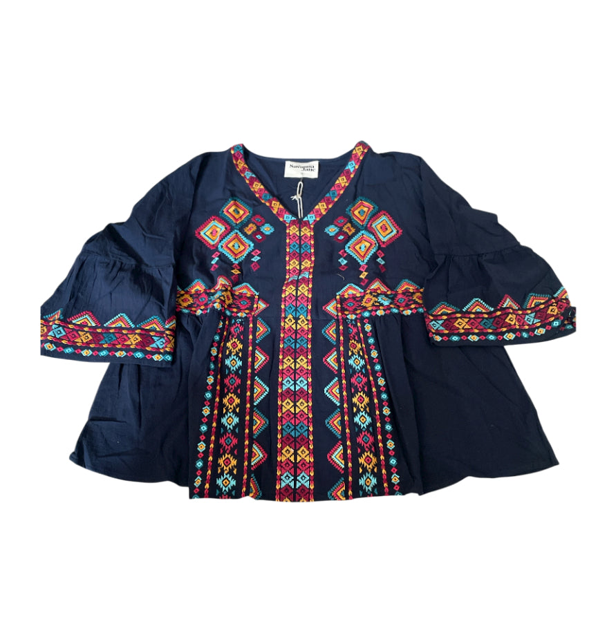 Savanna Jane Embellished Aztec Embroidery (1x)
