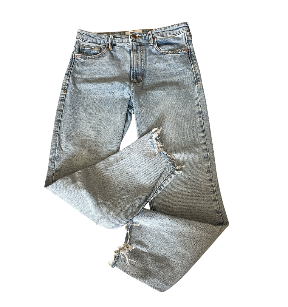 Dear John Skinny Distressed Faded Jeans