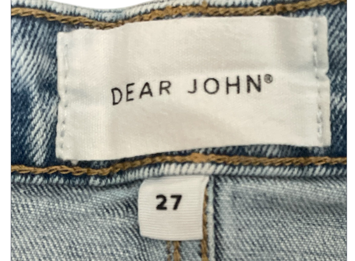 Dear John Skinny Distressed Faded Jeans