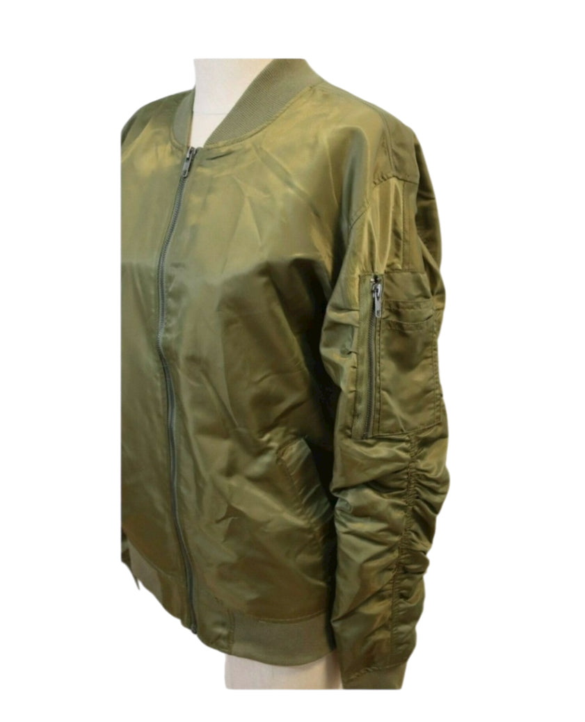 Elwood Windbreaker Bomber Jacket (Large)