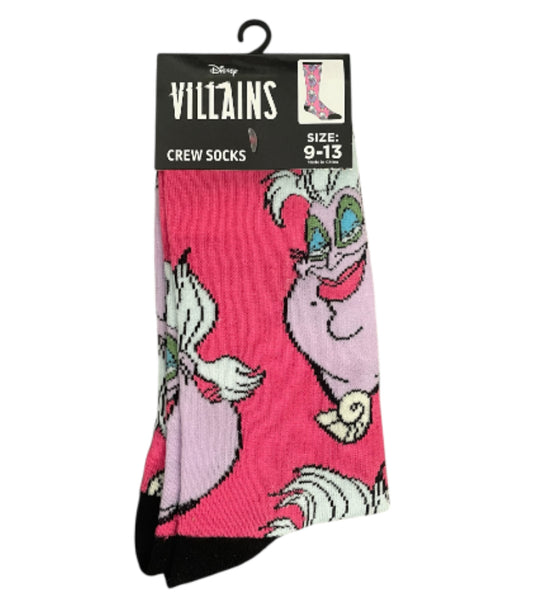 Disney Villains Ursula Crew Socks