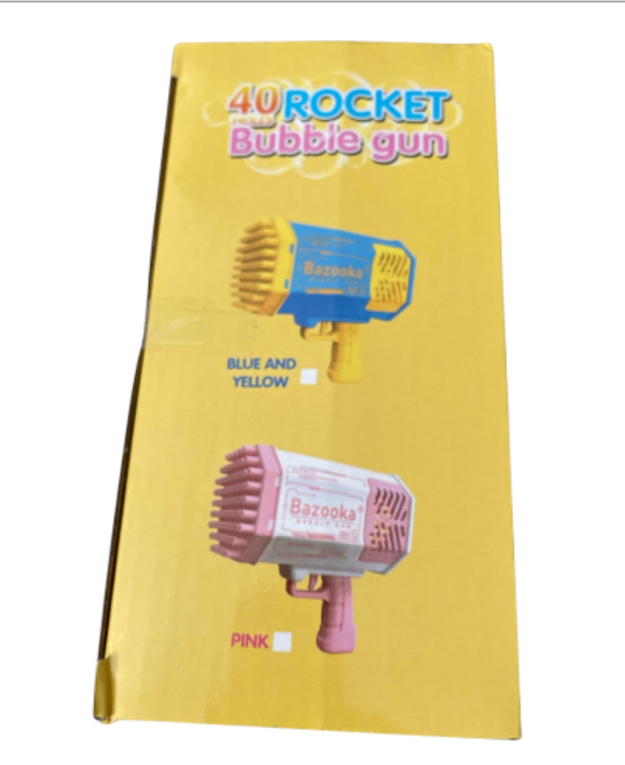 Bazooka Rocket Bubble Gun toy