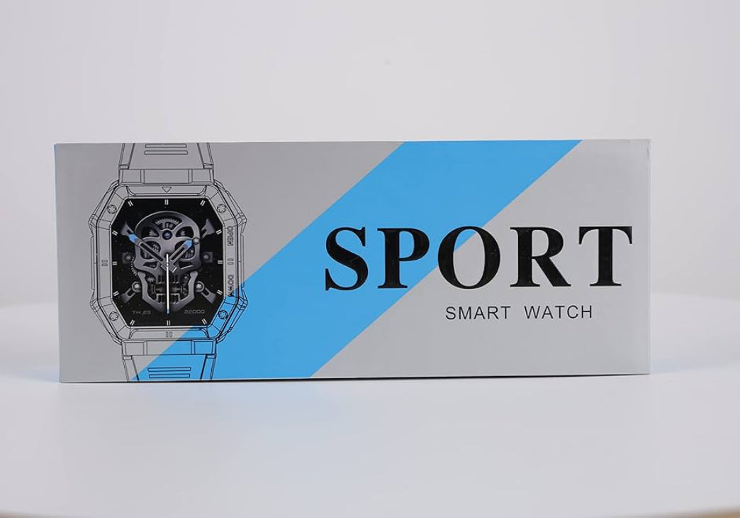 Military Smart Watch for Men with Bluetooth