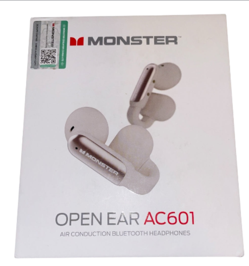 Monster Open Ear AC601 Air Conduction Bluetooth Headphones.