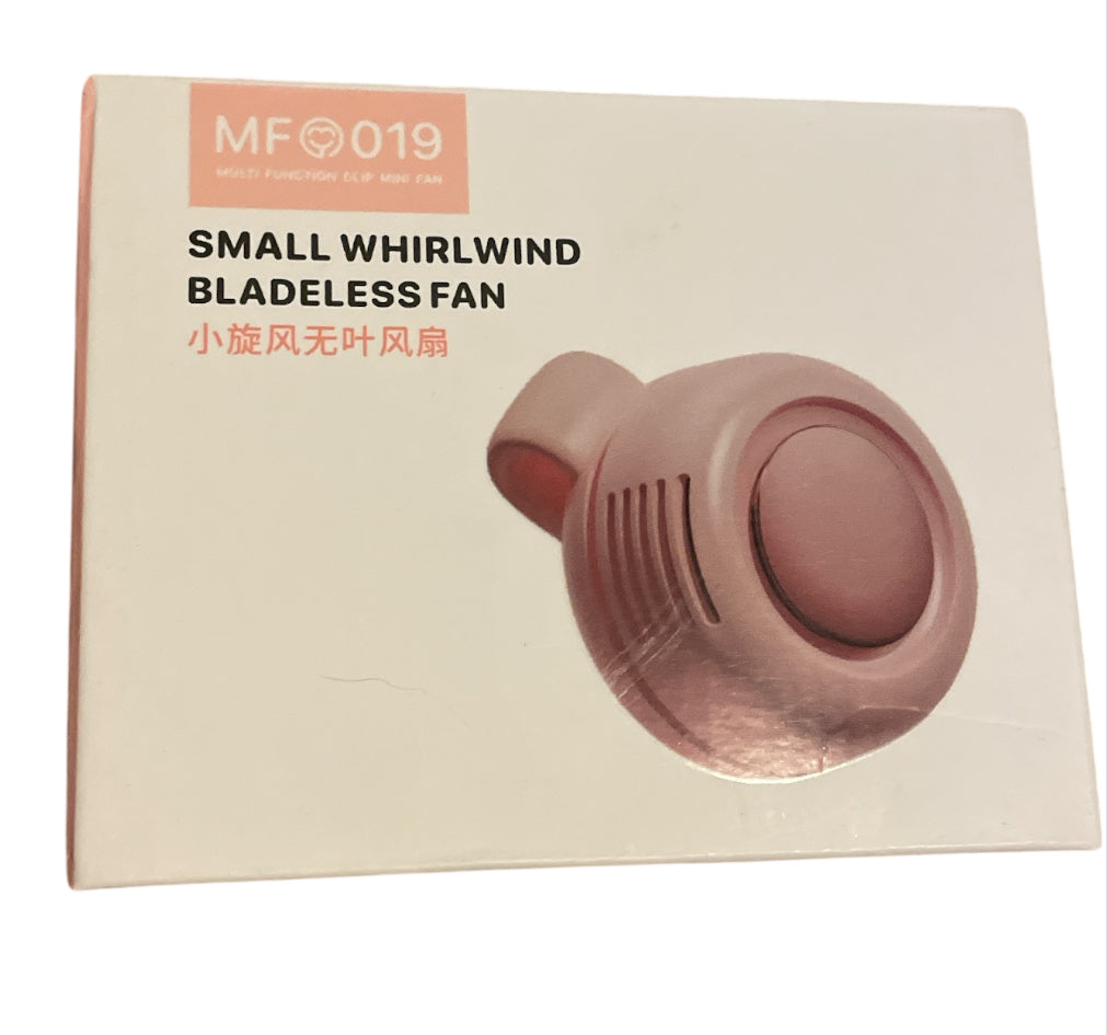 Portable Whirlwind Bladeless Fan Clip-On Fan